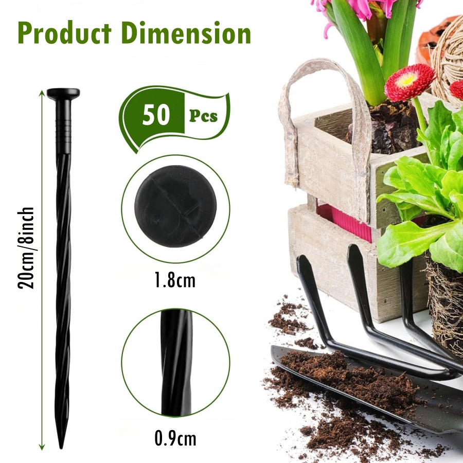 Dry Herb Vaping Accessories - 10 Piques de Fixation en Plastique