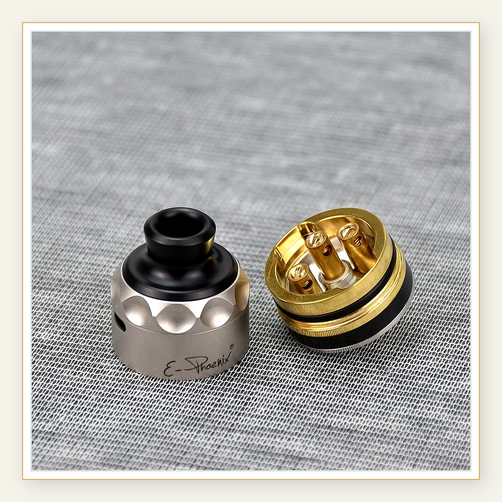 Vape Coil Replacement - E-Phoenix Resurrection V2 RDA 22.5mm Atomiseur