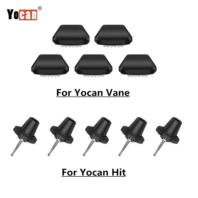 Dry Herb Vaping Accessories - 5 pièces/paquet Original Yocan Hit/palette embout