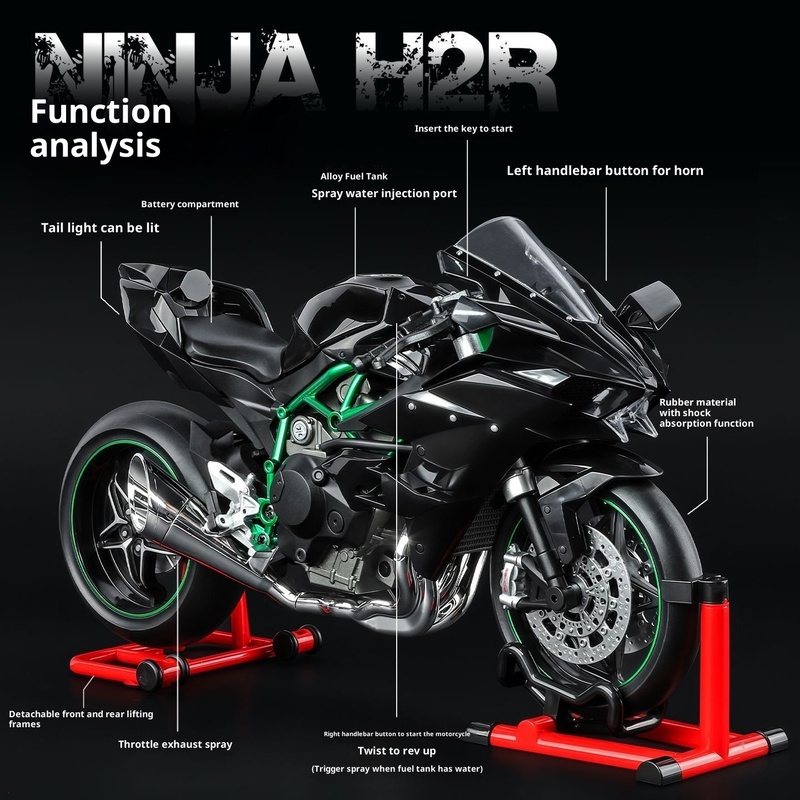 Kawasaki Ninja H2R Modèle dyna - Battery Case Storage avis et prix