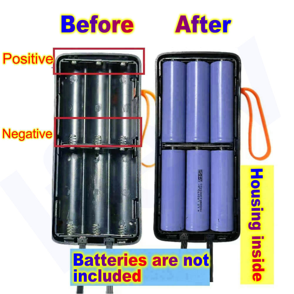 Boîtier de batterie externe 21 - Battery Case Storage avis et prix